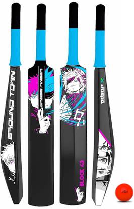 जस्पो Anime Plastic Cricket Bat with Ball For every age group क्रिकेट किट