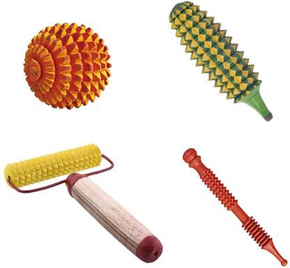 Vinban Acupressure Massager and Exerciser Combo Sets Kit(Pack of 4 items) Fitness Accessory Kit Kit
