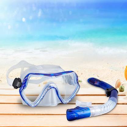 lucario Kids Snorkel Set, Kids Anti-Fog Semi-Dry Snorkel Set Swimming Kit