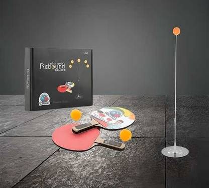 Zuuluzrs Table Tennis Trainer Ping Pong Rackets and Balls Base Training Practice Set Table Tennis Kit