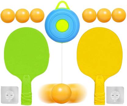 Harinder Table Tennis Trainer Set Portable Hanging Ping Pong Ball & Racket for Kid Table Tennis Kit