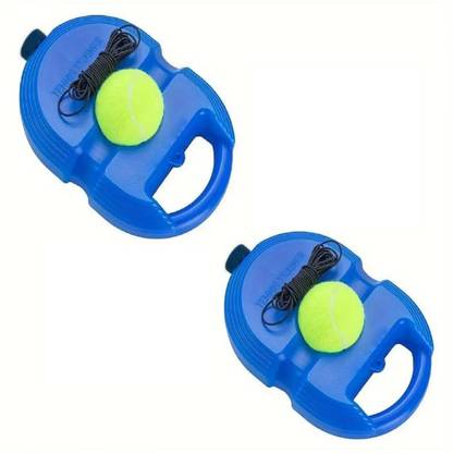 RIYUZONE Tennis Trainer Rebound Ball pack of 2(No Racket Included) Tennis Kit