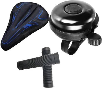 Gymisa Bicycle Saddle Cover Cycle Seat Cover Handle Grip With Ball Bicycle Seat Cover Cycling Kit