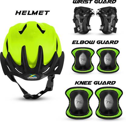 Jaspo Tyro Protective Set for Skating, Cycling and Skateboarding Guard for 6-11 years Skating Kit