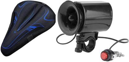 Gymisa Bicycle Saddle Cover Cycle Seat Cover With Cycle Horne Bicycle Seat Cover Cycling Kit