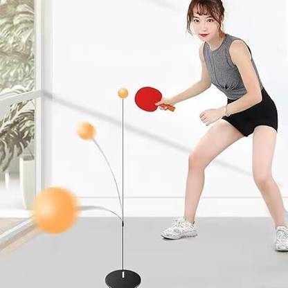 CountryLink Tennis Practice For Trainer Rebound Rackets and Balls Base Training Practice Set Table Tennis Kit