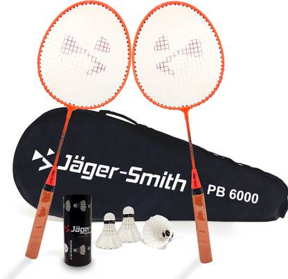 Jager-Smith PB-6000 Combo & Featherlite 2 Shuttle Kids Badminton Kit