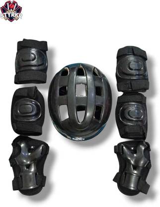 STYRKR NewProtective Guard Cycling Set 7 in 1 Medium Size 11-15 Year Cycling Helmet Kit Cycling Kit