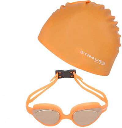 Strauss Swimming Kit | Swimming Goggles | Swimming Cap | Swimming Accessories Swimming Kit