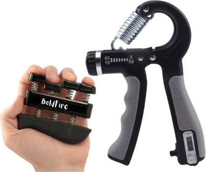 BoldFire Counter Grip Strengther Trainer Kit(Pack of2),Forearm Strengthener,Hand Squeezer Fitness Accessory Kit Kit