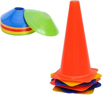 HOC combo of 6 cone marker with 20 space marker Football & Fitness Kit
