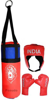 Pseudo Filled Boxing kit for Kids practice Suitable For 4-15 Years Children Boxing Kit Boxing Kit