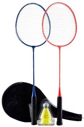 KRISSDIL PERFLY Adult Badminton Racket BR 100 Set Starter Black Green Badminton Kit