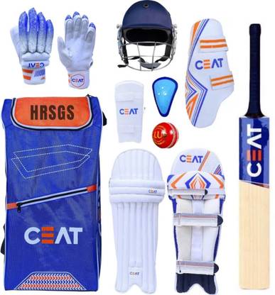 HRSGS CEAT hitmam full size 7 Cricket Kit