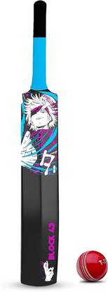 Jaspo Anime Plastic Cricket Bat with Ball For every age group Cricket Kit