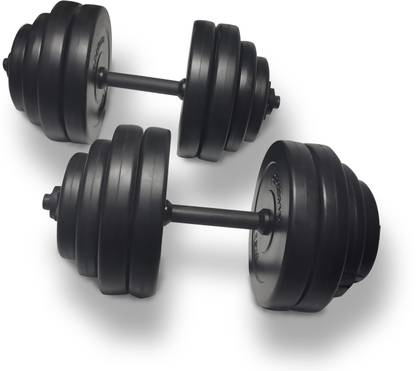 rk son 4KG to 22KG Dumbell Set Combo Black Weight Plate Branded Fixed Weight Dumbbell