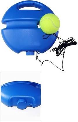 CountryLink Trainer Rebound Ball Solo Tennis Training Equipment (No Racket Included) Cricket Kit