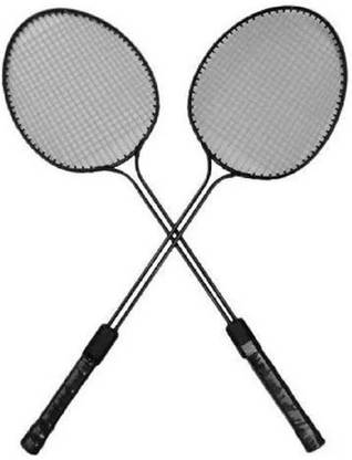 Monika Sports 2 PC Double Shaft Racket / Badminton set Badminton Kit