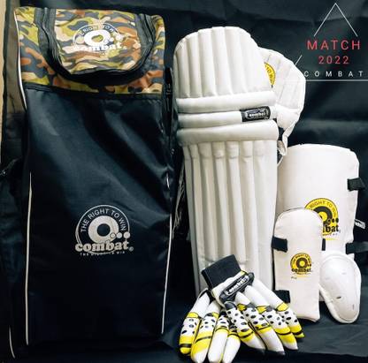 Combat Match Complete Cricket Set (Without Helmet & Bat) YOUTH SIZE Cricket Kit