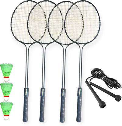STYRKR NEW Scratchless A-2000 Badminton Racquets set Of 4 Combo Badminton Kit