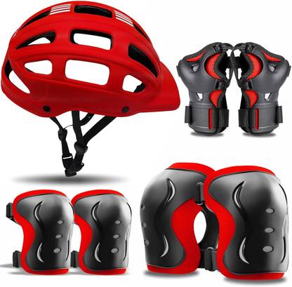 Jaspo SX 4 Protective Set (small size) Suitable for Age Group Upto 6 Years Old Skating Kit