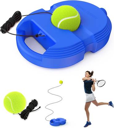 Kshavi Tennis Trainer Rebound Ball,Solo Training Equipment Self-Pracitce,Portable Tool Tennis Kit