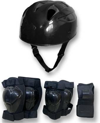 prikli Multi sport gear skating and cycling helmet kit for kids medium 11-15 yrs Skating Kit