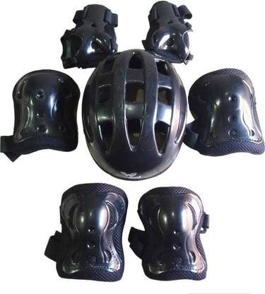 SPO Zone Skating Protection Kit Helmet Elbow Guard Knee Guard Hand Guard_85 Skating Helmet