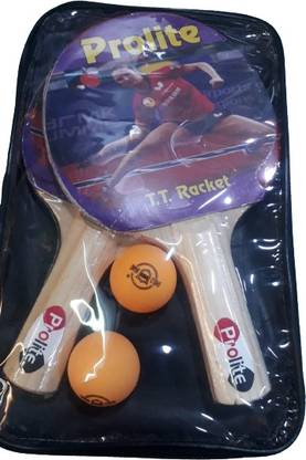 Prolite Classic (2 Racquet,2 TT Balls) Table Tennis Kit