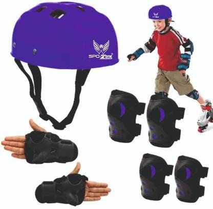 SPO Zone KIDS Skating Kit & Cycling Protective Kit 8 Year Skating Kit