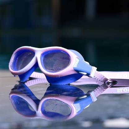 SLOVIC Anti-Fog | UV-Protection | Leak-Proof | Premium Quality | Clear Vision | Boys Swimming Kit