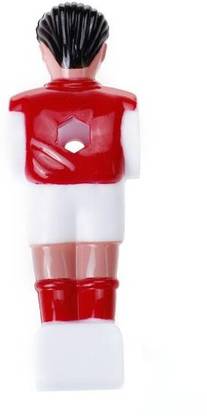 Calandis Foosball Man Table Guys Man Soccer Player Part - Red Football & Fitness Kit