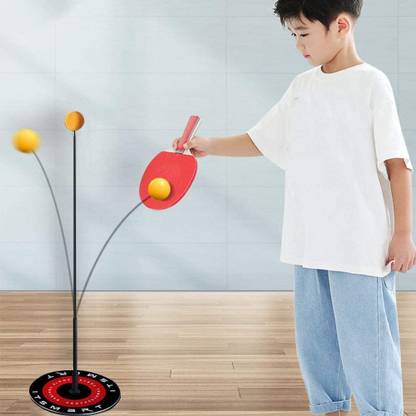 Zuuluzrs Table Tennis Trainer Rebound Rackets and Balls Base Training Table Tennis Kit