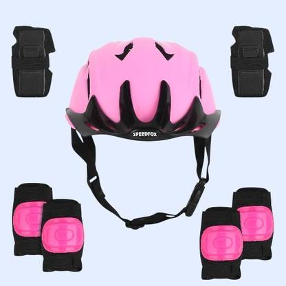 SPEEDFOX Ultimate Protective Gear for kids– Helmet, Knee Pads, Elbow Pads & Wrist Guards Skating Kit