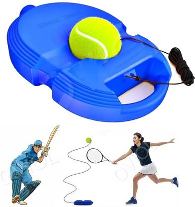 shreenik Tennis Rebounce Ball game with String, solo Tennis Trainer Set Tennis Kit