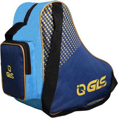GLS SB-1500 Skates Bag for Kids ,adults carry for skates (Blue, Kit Bag)