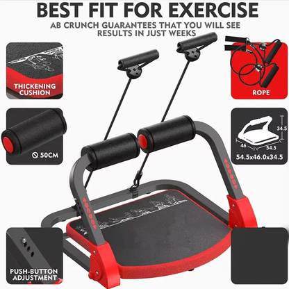 BHAVYATA ENTERPRISE Sit-Up & Crunches Exercise Trainer for Home Gym Ab Exerciser