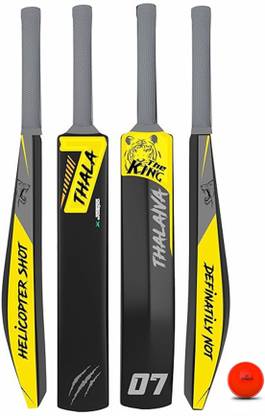 Jaspo Thala Plastic Cricket Bat with Ball For every age group Cricket Kit