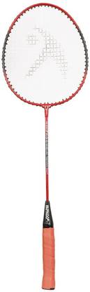 Hipkoo Sports BEST BADMINTON RACKET (RED) Red Strung Badminton Racquet