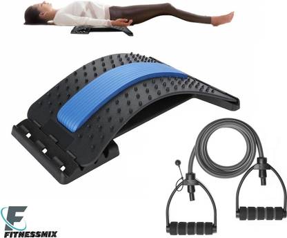 YBN Combo Of Magic Back Support With Adjustable Single Toning Tube Fitness Accessory Kit Kit