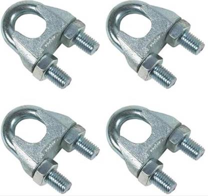 FSENTERPRISES U-Shaped Gym Wire Lock Set Gym Machine Rope Locking Fitness Accessory Kit Kit