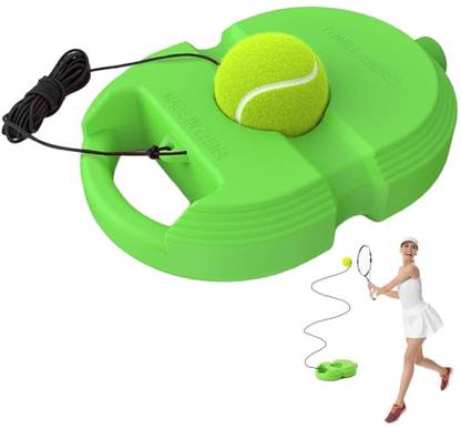 Eventa Solo Tennis Trainer Rebound Ball with String for Self Tennis Practice Multicolor Tennis Kit