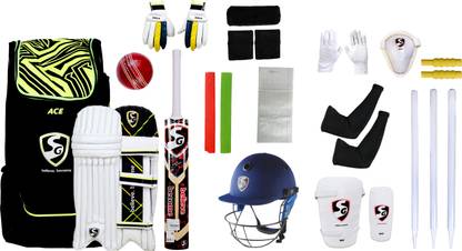 SG Cricket Kit Size 6 (age for 13 to 15 ) With Spordy Stump Cricket Kit