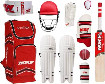 HF MRF Prodigy Edition Set Of 5 no ( Ideal for 10-12 Years ) Cricket Kit