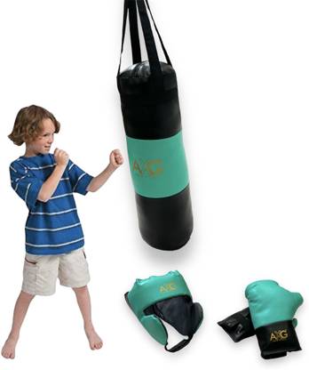 AXG न्यू गोल Premium Quality and Attractive Coloured kit for kids (Age 4 to 9 yrs) बॉक्सिंग किट