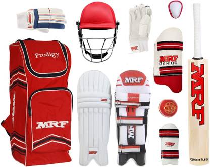 HF MRF GRAND EDITION VK-18 of 3 No ( Ideal For 8 Years ) Complete Cricket Kit