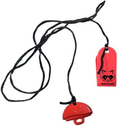 MAPACHE Treadmill Universal Safety Key Half Magnet Security LockRed Fitness Accessory Kit Kit