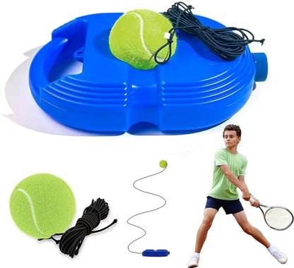 calyxia tennis trainer rebound practice ball with elastic cord for solo training Tennis Kit