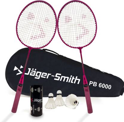 Jager-Smith PB-6000 Combo & Featherlite 2 Shuttle Kids Badminton Kit