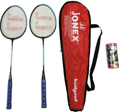 JJ Jonex Jonex junior BUNIYAD BADMINTON RACKET SET Badminton Kit